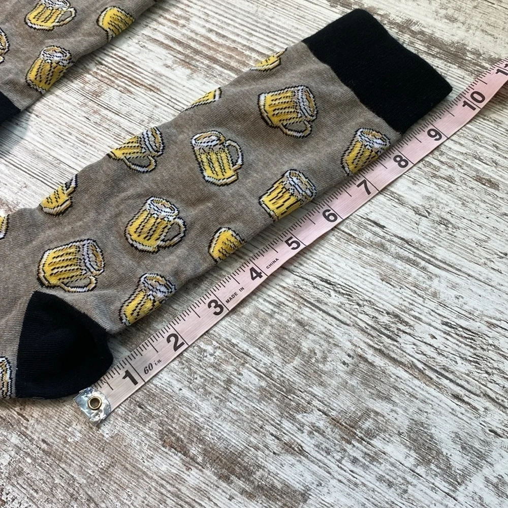Beer Socks Size 8-10 Womens